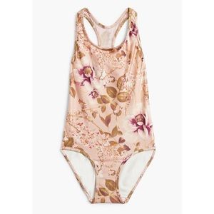 Zimmermann Kids Floral One Piece Swimsuit Girls Size 2